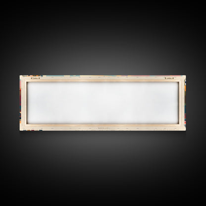 Kostroma Russia  Wall Art, Panoramic Travel Poster, Panoramic Framed Canvas Print, City Wall Art, Wall Hanging Home Decor, Travel Art