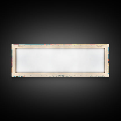 Loznica Serbia Wall Art, Panoramic Travel Poster, Panoramic Framed Canvas Print, City Wall Art, Wall Hanging Home Decor, Travel Art