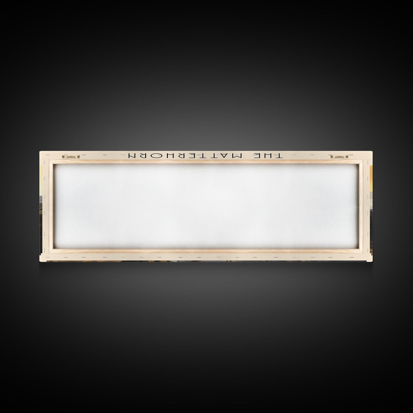 The Matterhorn Travel Poster Print, Framed Canvas Print, COUNTRY Travel Art, Wood Framed Art, Wall Hanging, Home Decor