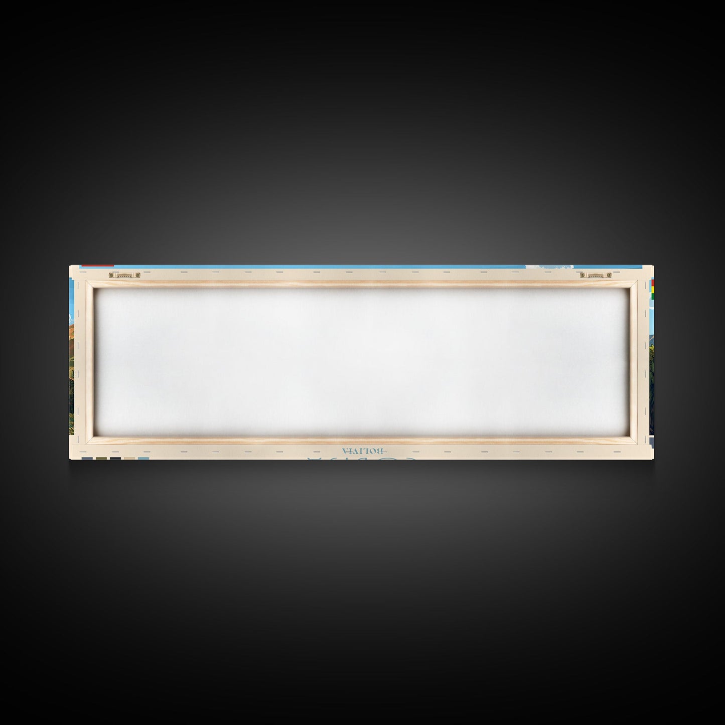 Cobija, Bolivia Panoramic Travel Poster Canvas Print, Cobija, Bolivia Painting, Bolivia Art, Cobija Travel Art, Guest Room Painting