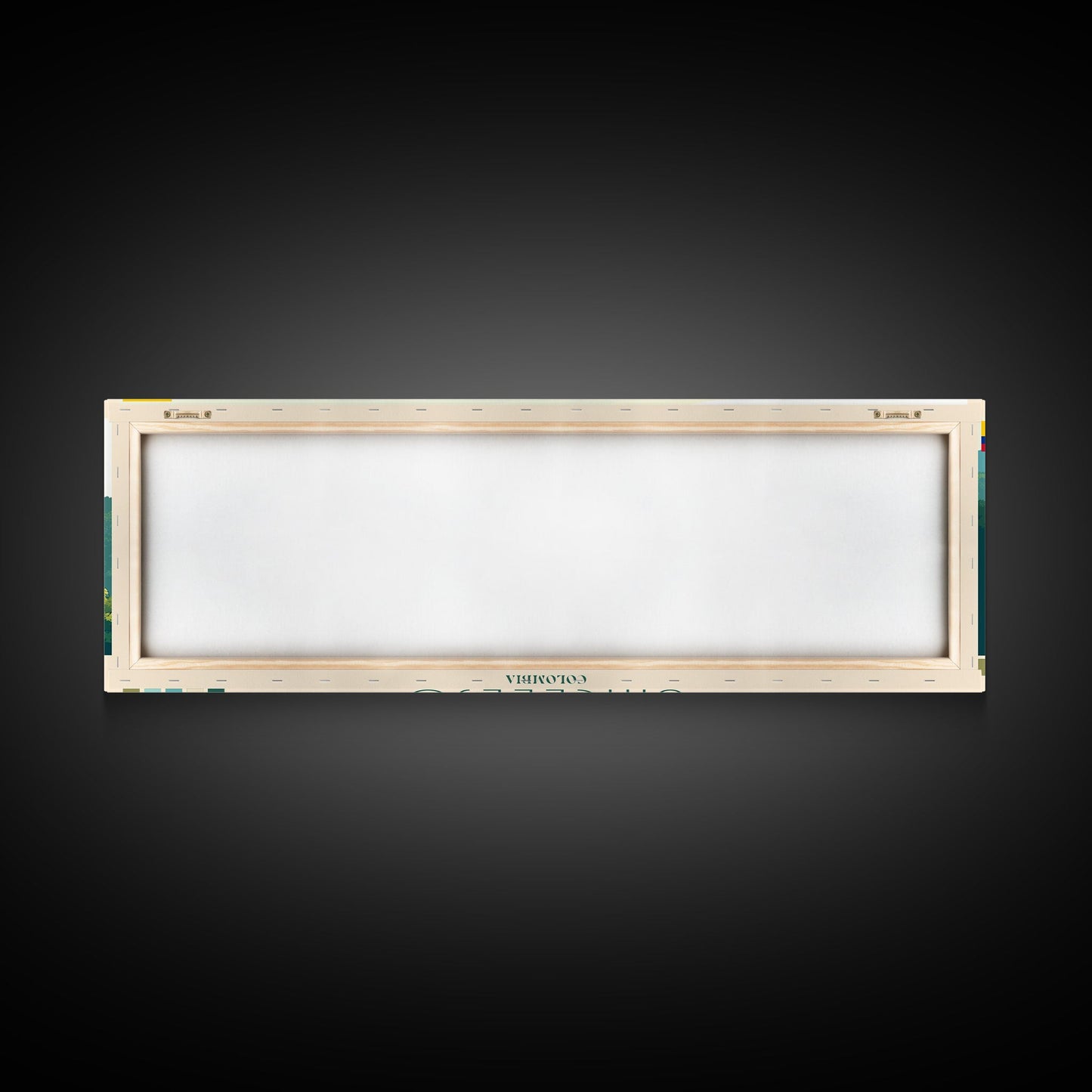 Sincelejo, Colombia Panoramic Travel Poster Canvas Print, Sincelejo, Colombia Painting, Colombia Art, Sincelejo Travel Art, Living Room Painting