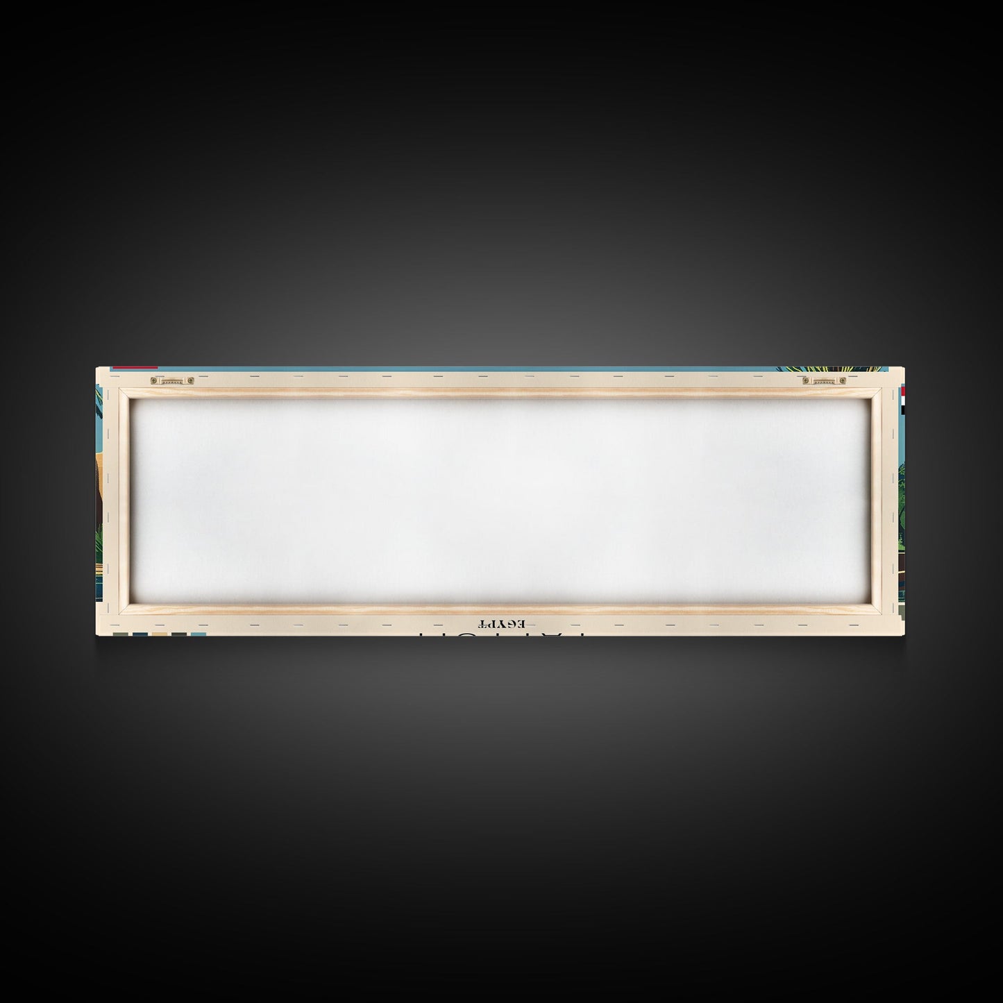 Fayyum, Egypt Panoramic Canvas Print, Fayyum, Egypt Painting, Egypt Art, Fayyum Travel Poster, Travel Art, Housewarming Gift