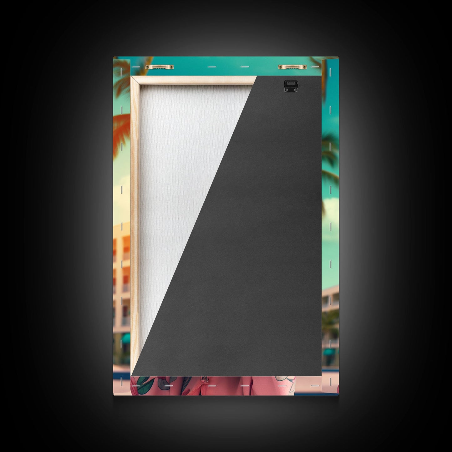 Poodle In Sunglasses Pink Shirt Wall Print, Dog Portrait, Dog Art Print, Dog Print, Framed Wall Art, Framed Canvas, Wall Print, Wall Canvas