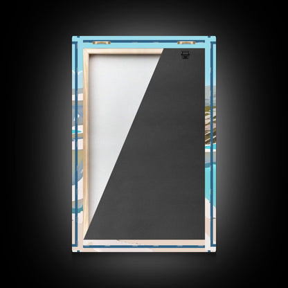 Pamukkale Wall Art, Turkey Poster, Eurasia Wall Print, Travel Wall Print, Travel Poster, Travel Wall Art, Canvas Wall Print