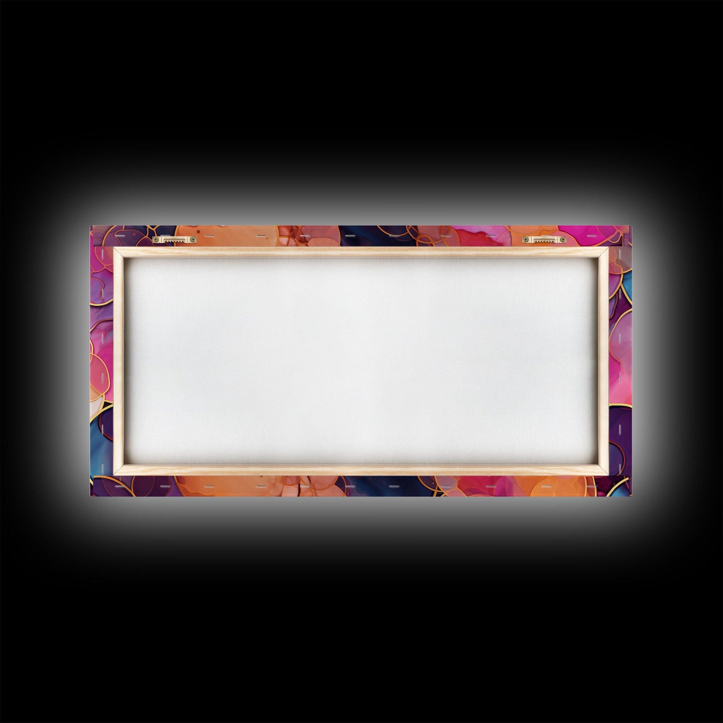 Colorful Print, Vibrant Abstract Wall Art, Panoramic Art, Wall Art, Canvas Art, Landscape Art, Living Room Prints, Retirement Gifts, Prints