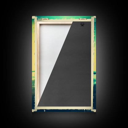 Cocktail Wall Print, Bar Cart Print, Canvas Print, Wall Hanging, Portrait Art, Cocktail Print, Kitchen Wall Art, Bar Wall Decor, Couple Gift