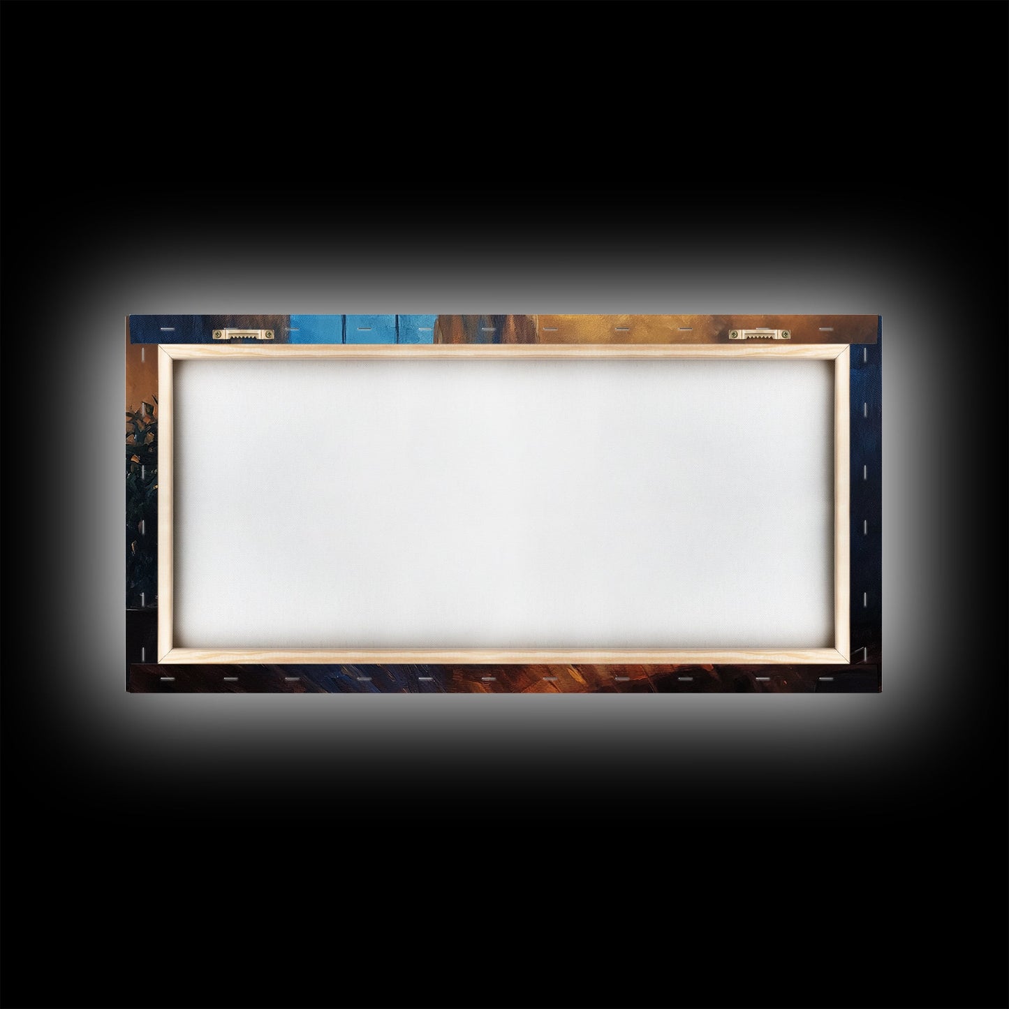 Cozy Armchair Framed Canvas Print, Rustic Living Room Art, Moody Interior Wall Art, Farmhouse Above Sofa Decor, Gift Idea For Him