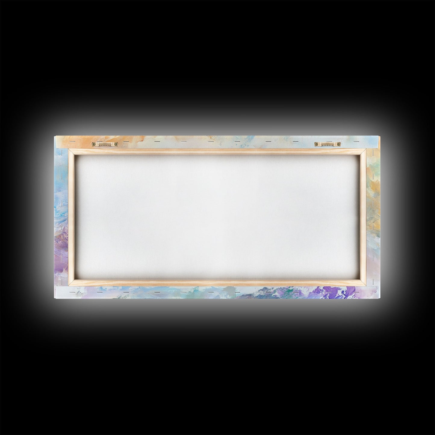 Shell Painting, Coastal Decor, Beach House Wall Art, Nautical Painting, Framed Canvas Print, Ocean Inspired Art, Oyster Shell Art