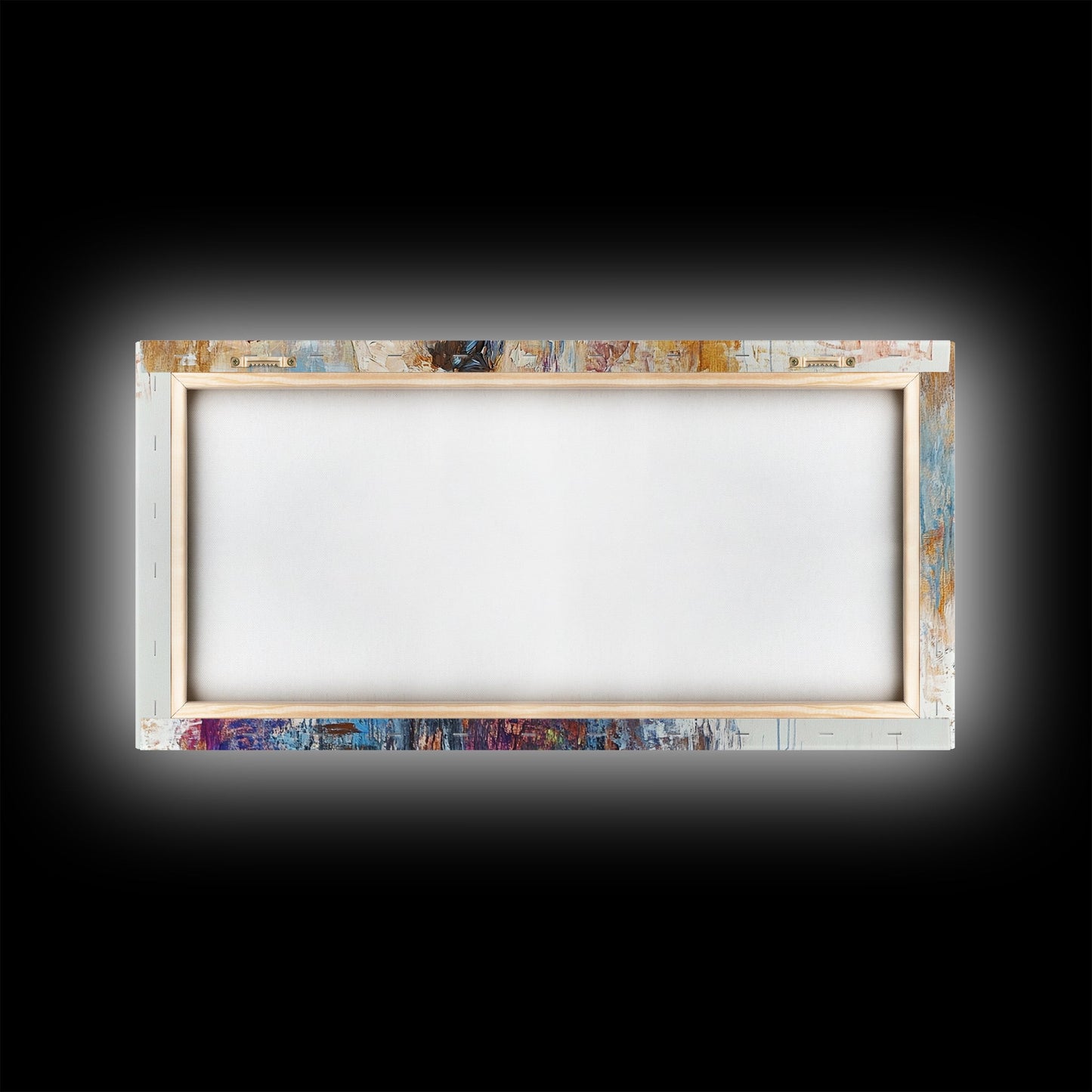 Western Cowboy, black cowgirl painting, rustic wall art, moody art, textured painting, cowboy hat art, farmhouse decor, Canvas Print