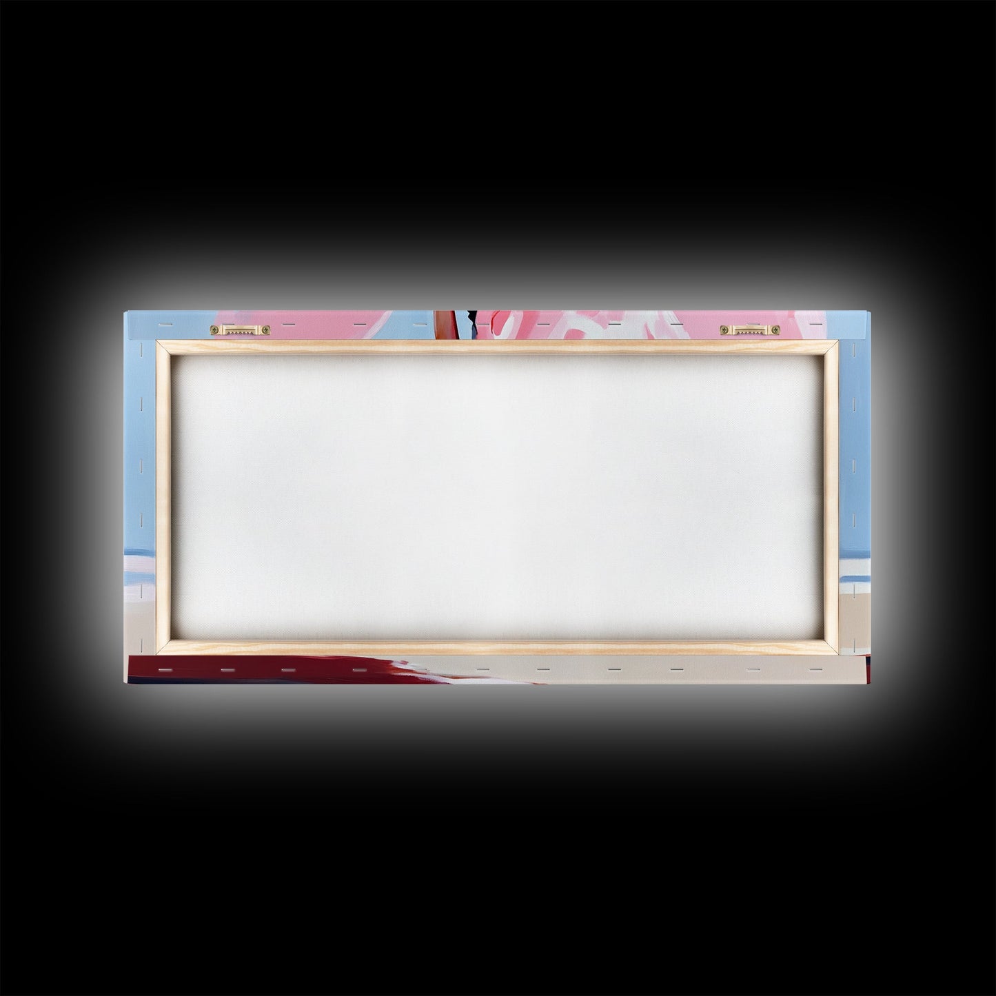 Pink Smoke Painting, Abstract Dreamy Art, Surreal Cloud Wall Decor, Soft Pastel Aesthetic, Modern Statement Piece, Canvas Print