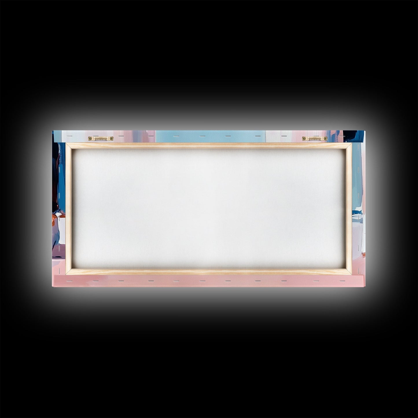 Window View, Coastal Dream, Minimalist Seascape, Pastel Home Decor, Beach Aesthetic, Living Room Wall Art, Modern Art, Framed Canvas Print