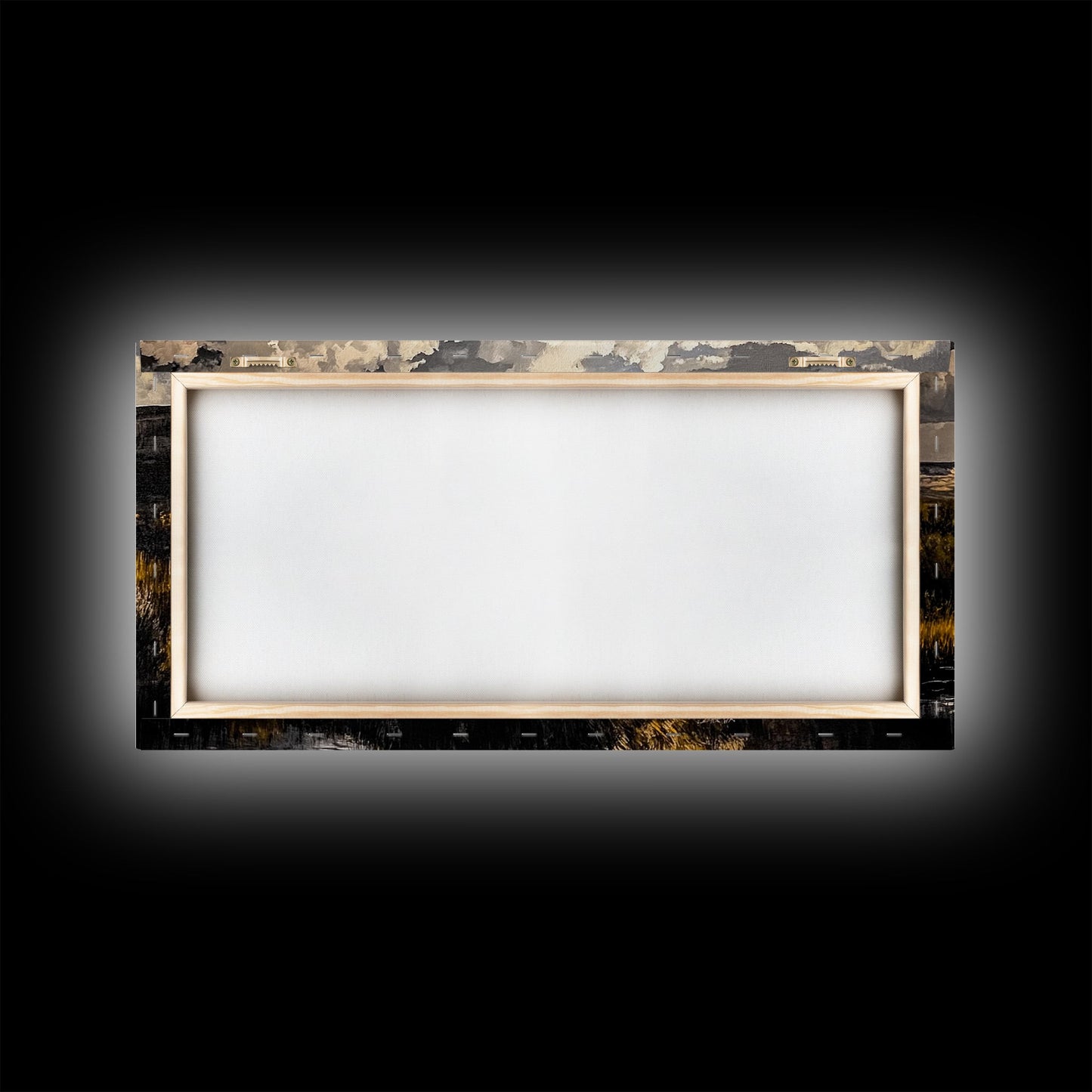 Western River, Rustic Landscape, Southwest Art, Moody Nature Painting, Lodge Wall Decor, Mountain Home Art, Canvas Print, Coastal Print