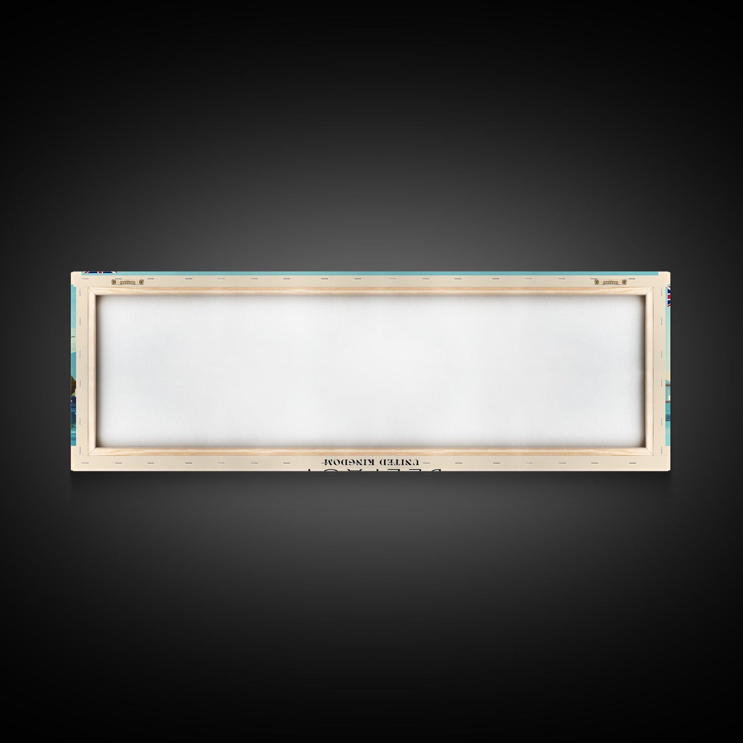 Belfast United Kingdom Travel Print Wall Art, Panoramic City Art, Travel Art, Wall Decor, Vacation Gift, Framed Canvas Print Or Metal Art