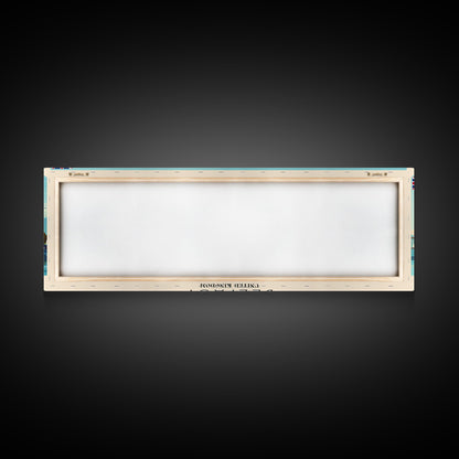 Belfast United Kingdom Travel Print Wall Art, Panoramic City Art, Travel Art, Wall Decor, Vacation Gift, Framed Canvas Print Or Metal Art