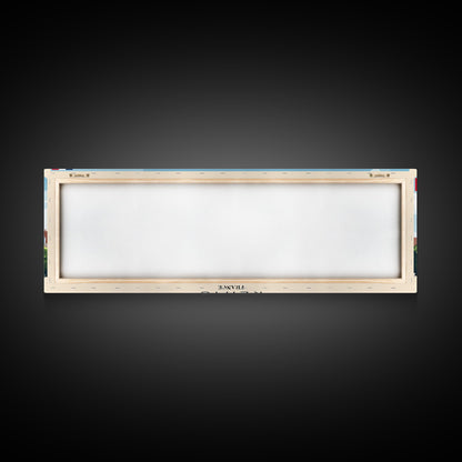 Reims France Travel Art, City Art, Framed Canvas Print or Metal Wall Art, Europe Travel Poster, Panoramic Wall Art, Extra Wide Wall Art