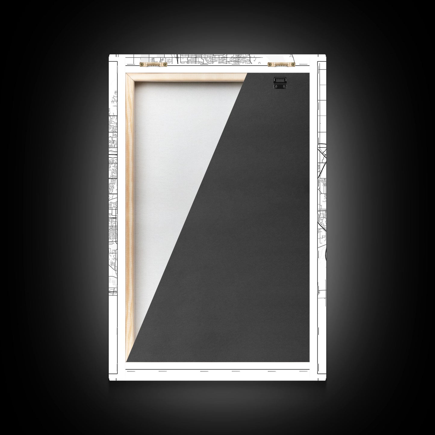 Des Moines Street Map, Iowa Map, City Map Art, Minimalist Art, Wall Art, Canvas Print, Girlfriend Gift, Travel Wall Art, Dorm Room Art