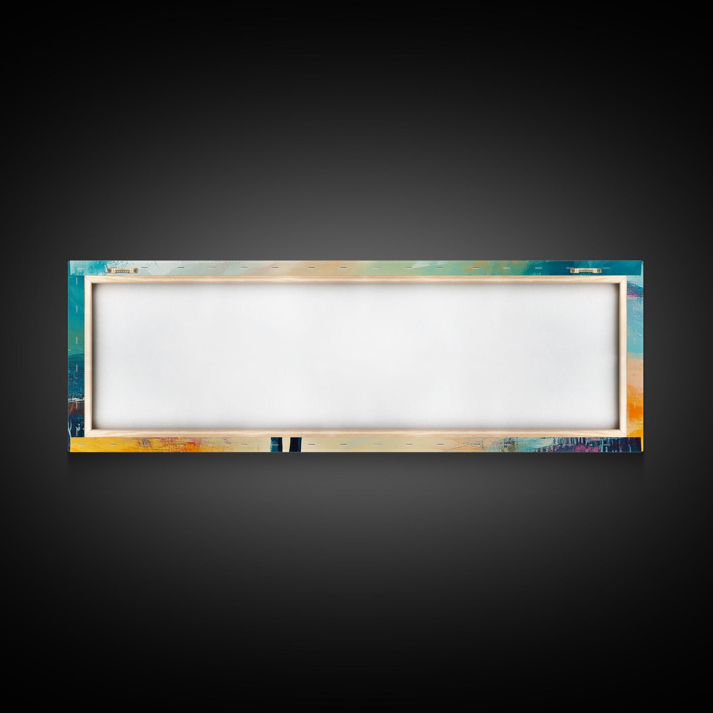 Coastal Wanderer, ocean painting, seascape painting, beach decor, nautical wall art, panoramic art, coastal landscape art, framed canvas print