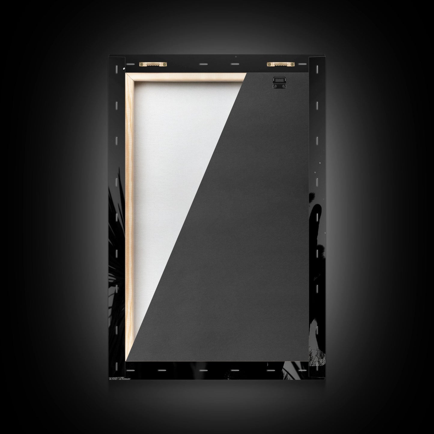 Lone Cowboy Silhouette under the Stars in Black and White for Rustic Wall Art, Canvas Prints, Home Decor, Living Room Art, Bedroom Art