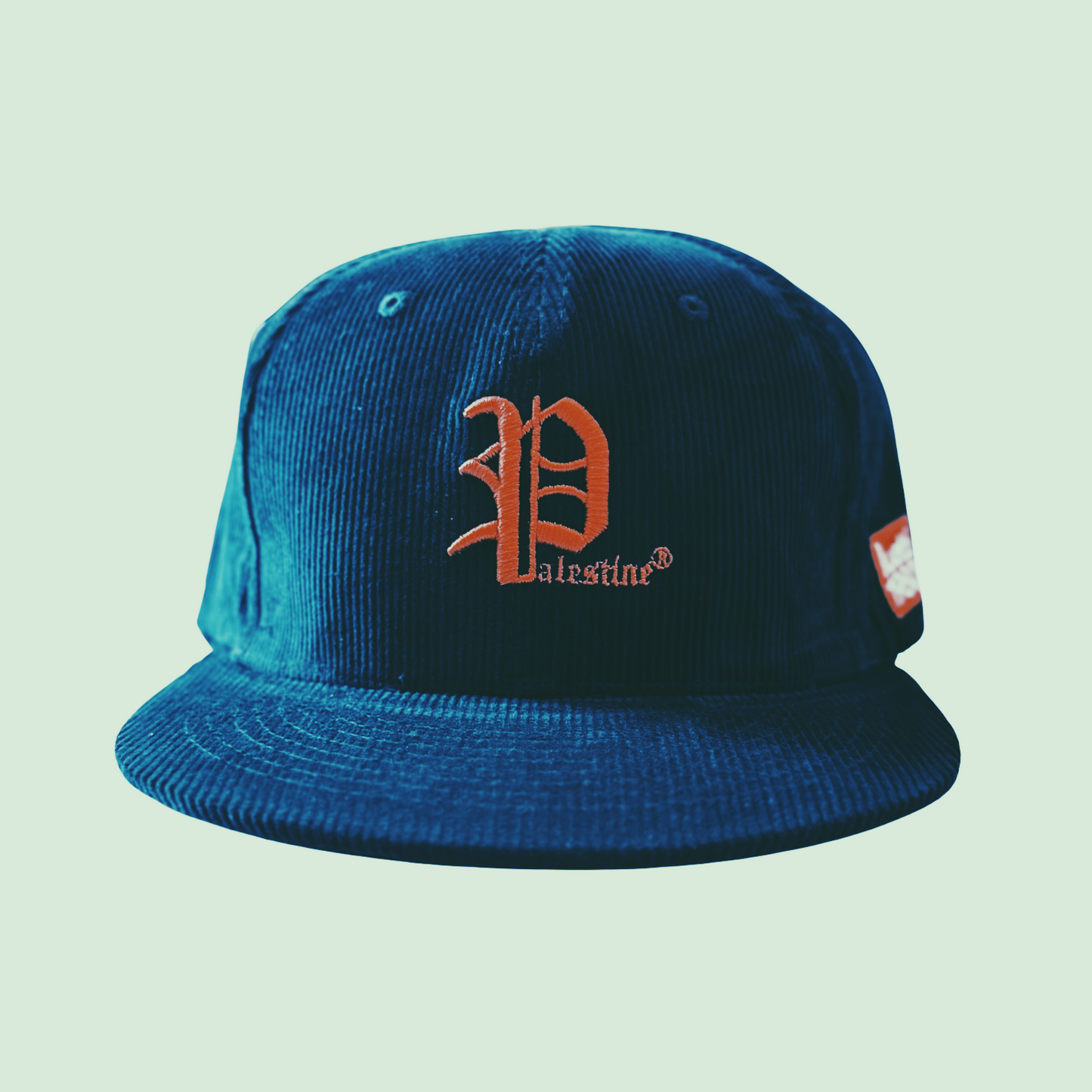 Retro Palestine, Detroit Tigers Style, Corduroy Baseball Cap ￼