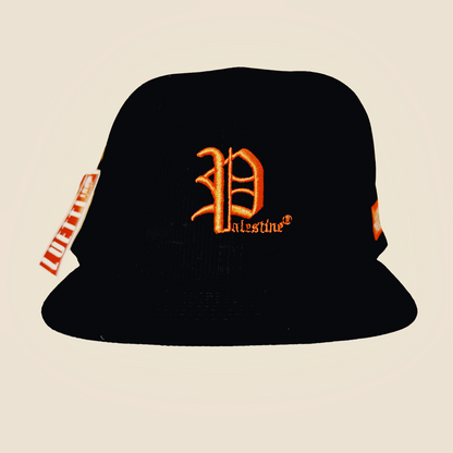 Retro Palestine, Detroit Tigers Style, Corduroy Baseball Cap ￼