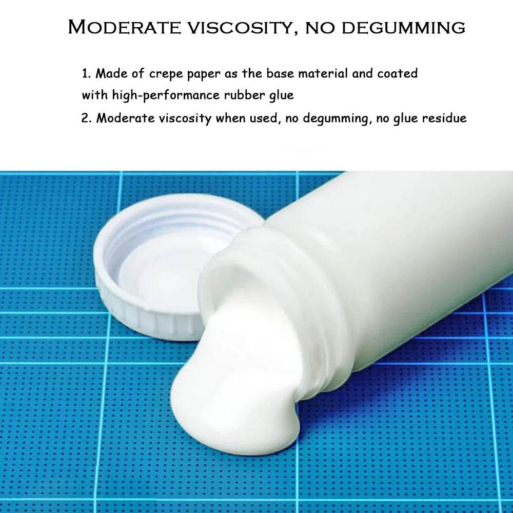 Masking Tape White 6mm-50mm for Precise Crafting Projects