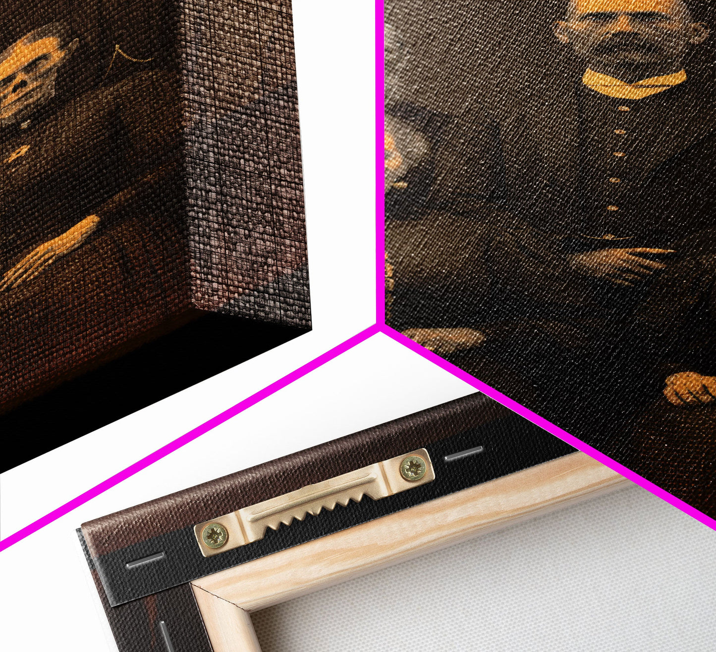 Halloween Wall Art, Spooky Room Decor, Horror Decor, Creepy Art, Ghost Art, Dark Fantasy, Canvas Print, Wall Art, Vertical Print, Room Decor