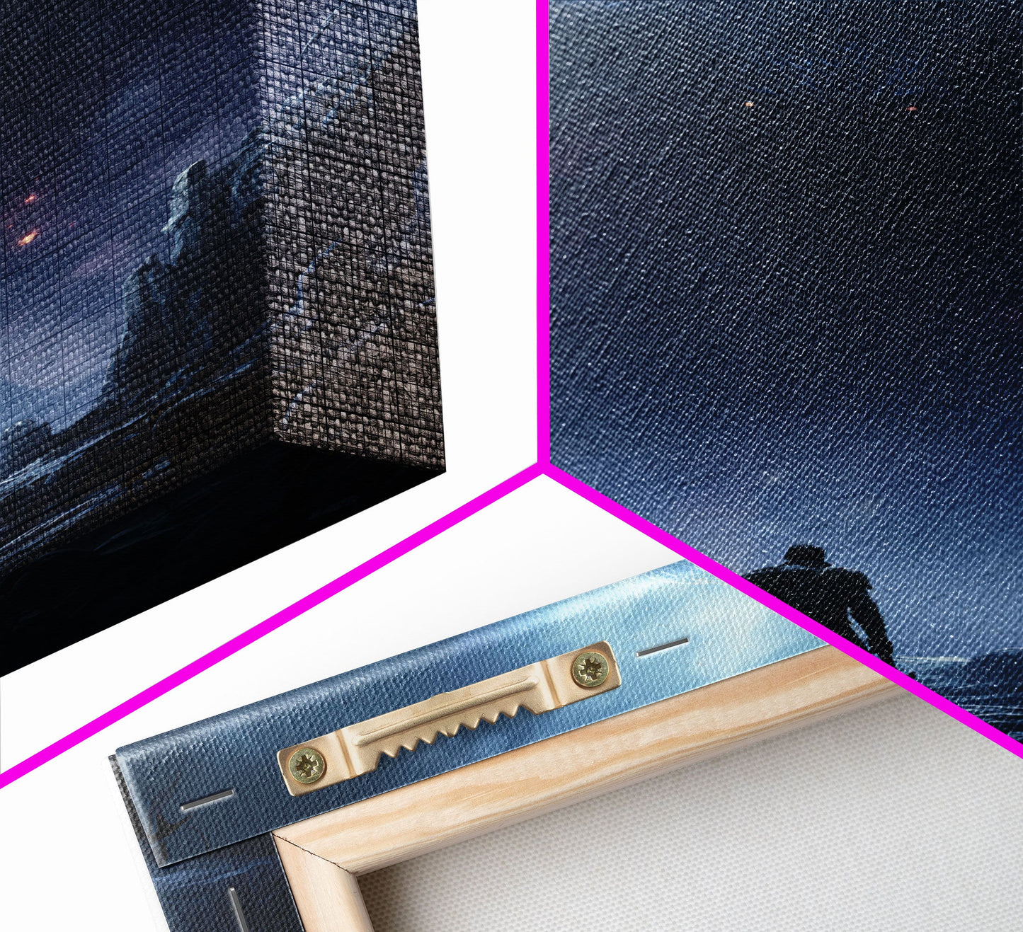 Apocalypse, Dark Art Print, dark fantasy art, Canvas Print, Wall Hanging, Portrait Art, Spooky Decor, Horror Home Decor, Unique Gift