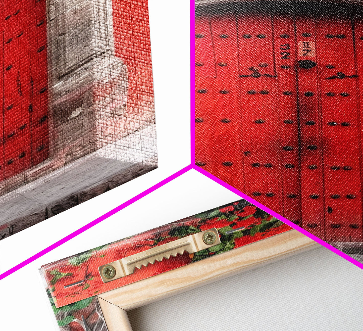 Change354 Architecture Print, 19th Century Architecture Photography, Mexico City Wall Art, Wood Framed Canvas Print