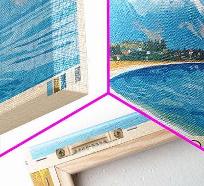 Cole Cole, Chile Panoramic Print, Vacation Gift, Chile Wall Art, Vacation Wall Art, Vacatation Memories, Beach Decor, Beach Or Lakehouse Art