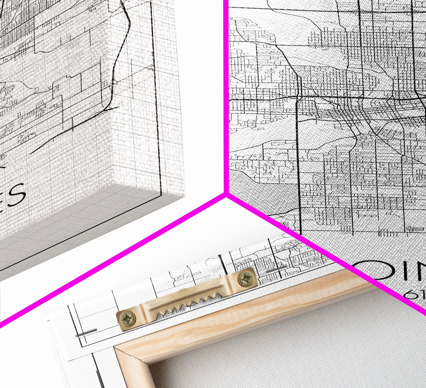 Des Moines Street Map, Iowa Map, City Map Art, Minimalist Art, Wall Art, Canvas Print, Girlfriend Gift, Travel Wall Art, Dorm Room Art