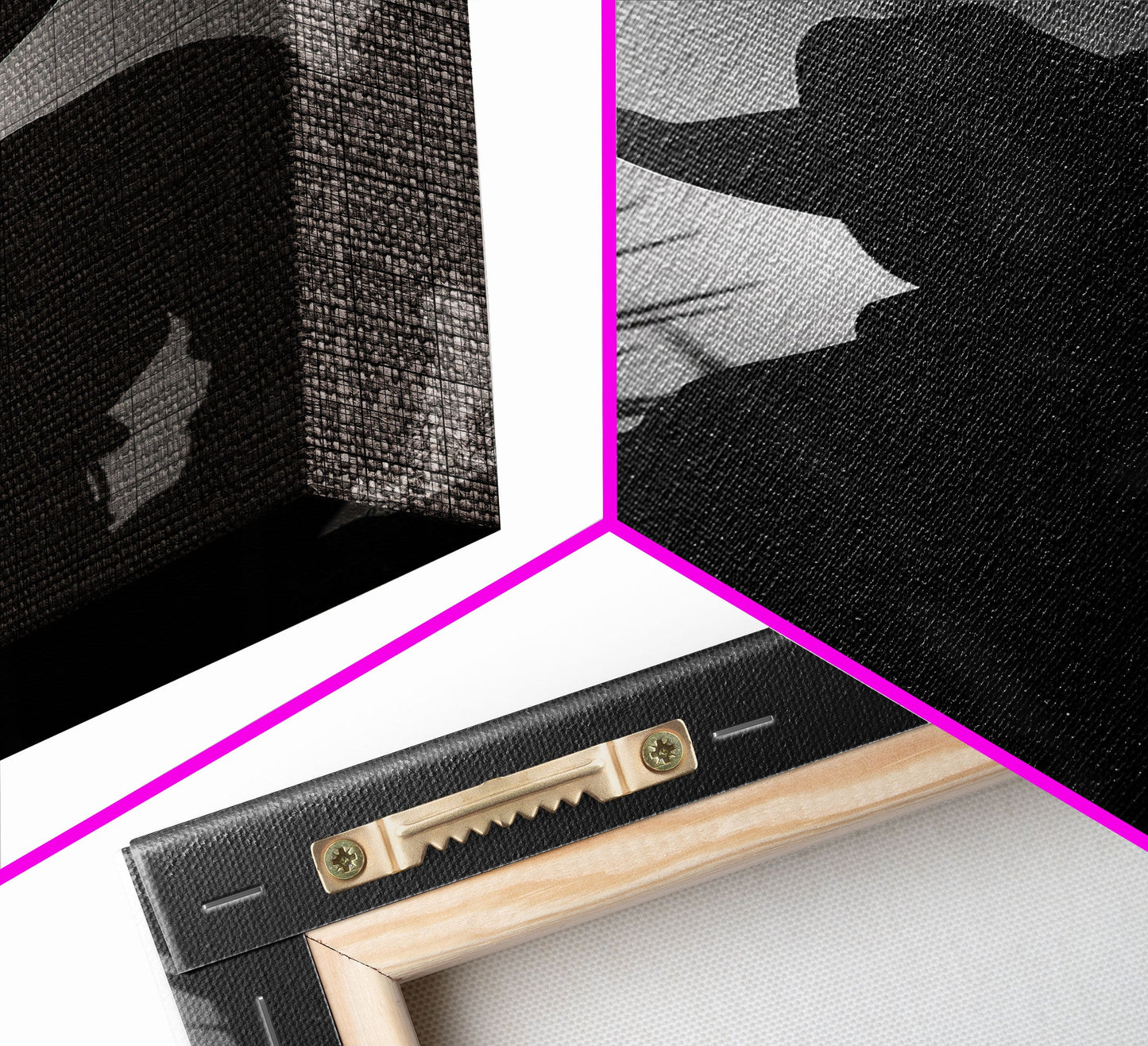 Lone Cowboy Silhouette under the Stars in Black and White for Rustic Wall Art, Canvas Prints, Home Decor, Living Room Art, Bedroom Art