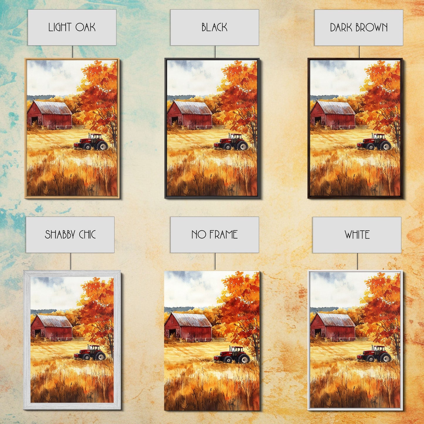 Colorful Surfboards With Christmas Wreaths Framed Canvas Print Beach Christmas Decor Best Gift Coastal Holiday Art Christmas Wall Art