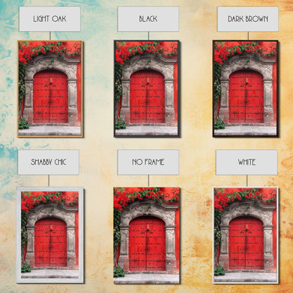 Change354 Architecture Print, 19th Century Architecture Photography, Mexico City Wall Art, Wood Framed Canvas Print