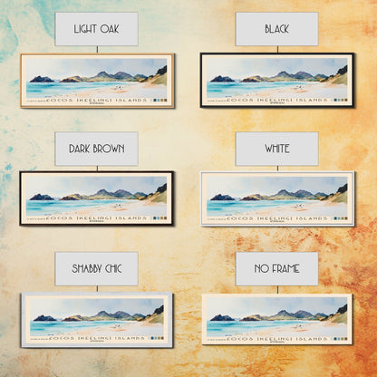 Coffee Bay, South Africa Watercolor Beach Print, Vacation Gift, South Africa Wall Art, Beach Painting, Beach Decor, Beach Painting