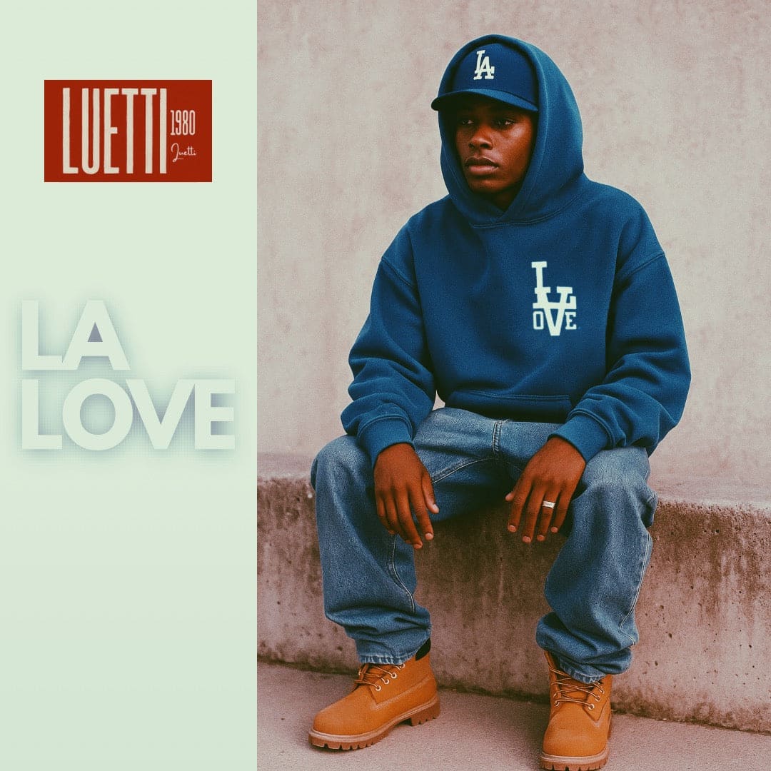 "LA" Love Heavyweight Premium Cotton Hoodie