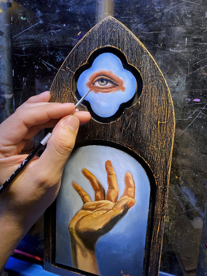 Trekell Gothic Vienna Floater Panel - Wooden Painting Canvas