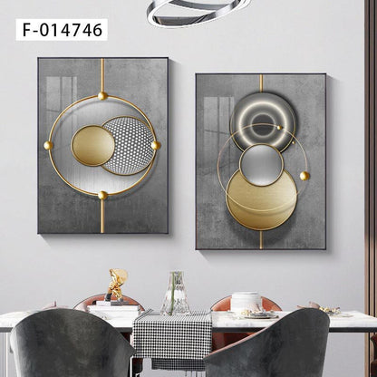 New Chinoiserie Decorative Painting Shishi Ruyi Restaurant Living Room Sofa Background Wall Hanging Painting Crystal Porcelain Mural Scandinavian Painting