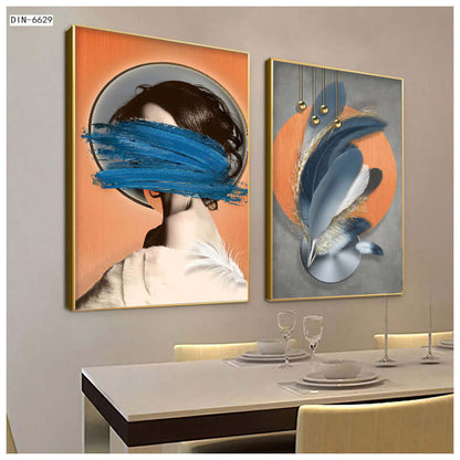 New Chinoiserie Decorative Painting Shishi Ruyi Restaurant Living Room Sofa Background Wall Hanging Painting Crystal Porcelain Mural Scandinavian Painting