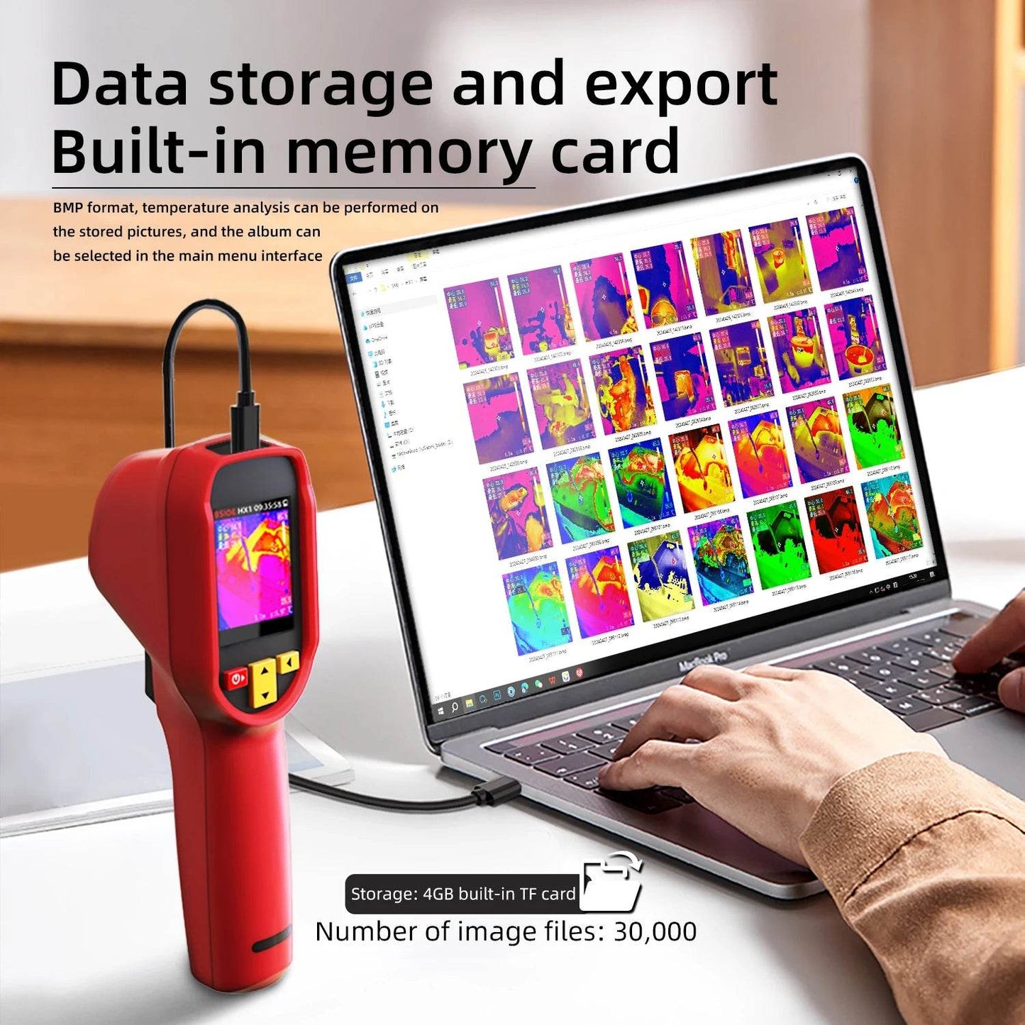 HX1 Thermal Imager Camera 240×240 Resolution -20~550C