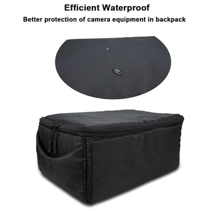 Shockproof DSLR Camera Bag with Waterproof Liner Protection