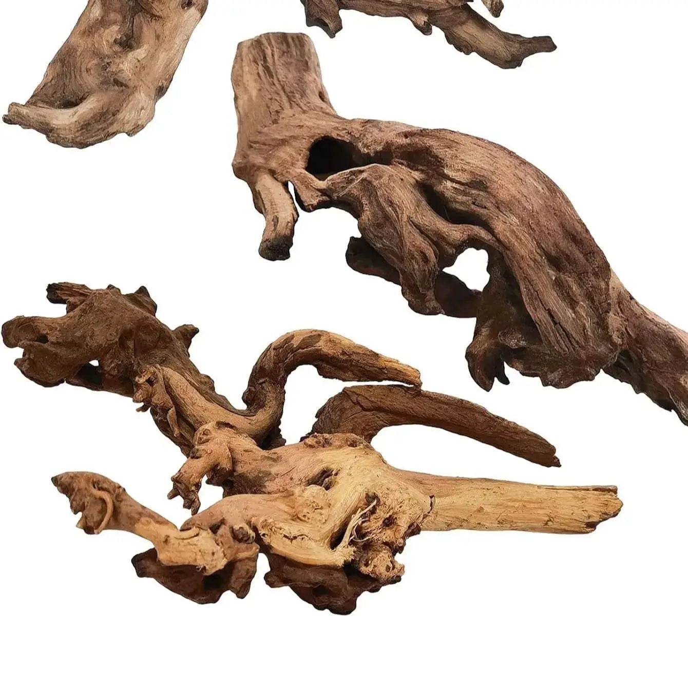 5-10CM Small Natural Tree Trunk Aquarium Decoration Ornament