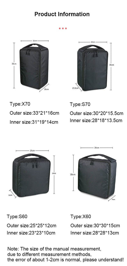 Shockproof DSLR Camera Bag with Waterproof Liner Protection