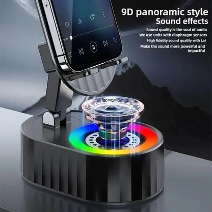 Mobile Cell Phone Stand Holder With Bluetooth Speaker HD