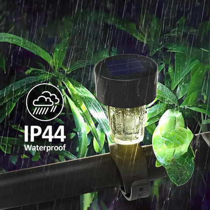 6 Packages Waterproof LED Solar Pool Light Frames Outdoor