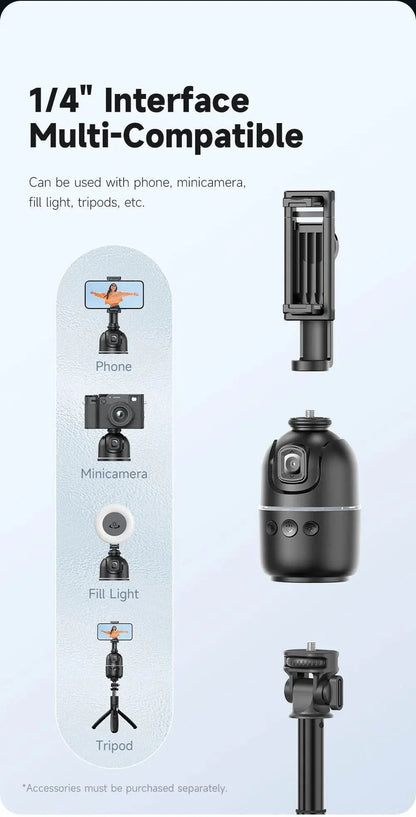 Selfieshow P03 Gimbal Stabilizer with 360 Rotation Tracking