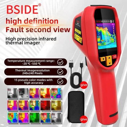 HX1 Thermal Imager Camera Handheld 240x240 Resolution
