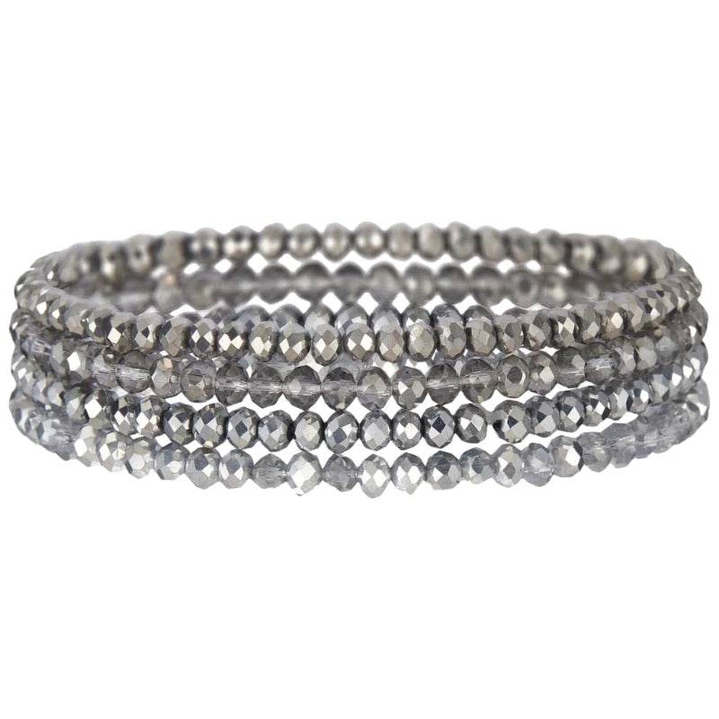 Vibranting Beaded Bracelet Set for Trendy Women Fashion