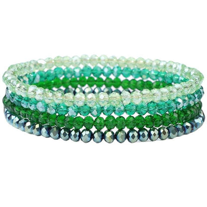 Vibranting Beaded Bracelet Set for Trendy Women Fashion