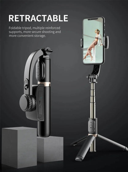 FGCLSY 2024 Gimbal Stabilizer Selfie Stick Tripod Monopod