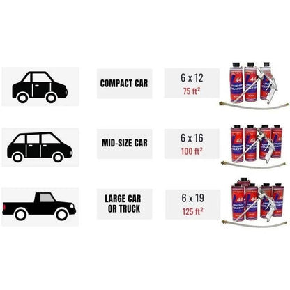 44 Sprayable Undercoating for Durable Rust Protection Chassis